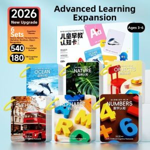 LELEYU | Animal Cognitive Flashcards Early Education Toys