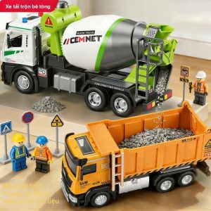 Xe Tải Máy Trộn Bê Tông Điện Jumbo Hợp Kim