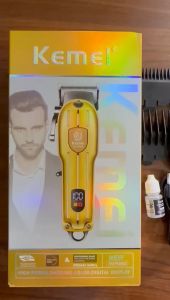 Kemei KM-PG802 Hair Clipper Alat Cukur Rambut KM PG802 - Gold