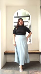 (01) MBL Rok Plisket Pleated Skirt Dewasa Standard NEW COLOURS