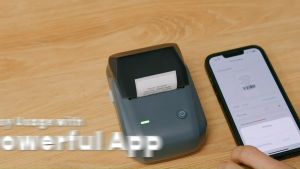 NIIMBOT B1 เครื่องพิมพ์ฉลากสำหรับสำนักงาน เครื่องทำฉลากสำหรับสายเคเบิล/Logo/บาร์โค้ด/คิวอาร์โค้ด