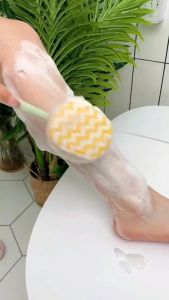 Cây Chà Lưng Tắm 2 Mặt Living C Massage Cọ Lưng Cầm Tay Cán Dài Tiện Ích Dễ Sử Dụng