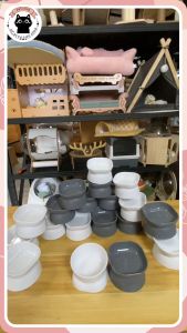 ชามแมว ชามหมา ชามสัตว์เลี้ยง น้ำ อาหาร ชามโมเดิร์น ❤️