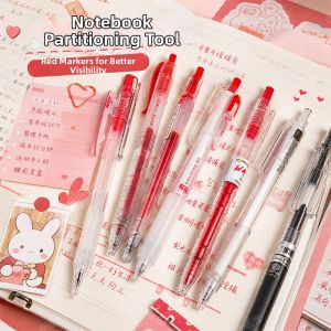 DONGMI | Fast Drying Smooth Exam Specific Pen Black Red Ink Pens