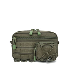 1000D EDC Pouch Molle Organizer Bag Utility EDC Tool Pouch Horizontal Modular Pouch Outdoor Waist Pack EMT Hunting Fanny Pack