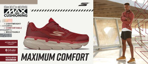 Skechers Women Max Cushioning Foamies Daisies Shoes - 111271-NAT Kasut Sneaker Perempuan SALE