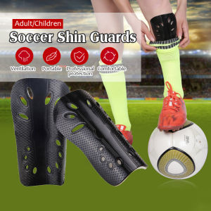 1 Pair Soccer Shin Guards Pads Adult Youth Kids Football Shin Guard Protection Leg Cushion Pelindung Tulang Kering