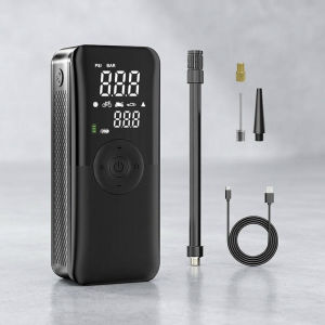Digital Air Pump Rechargeable Tire Inflator for Cars Motorcycles Bicycles Balls Portable Cordless Compressor