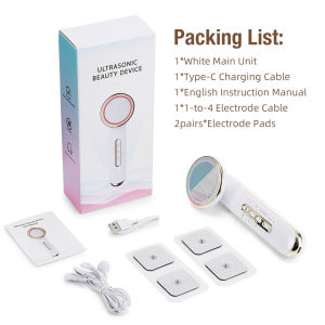 Hailicare | 3 in 1 Ultrasonic EMS Infrared Beauty Device Skin Tightening Home Use Cordless Anti-Cellulite Fat Burner Body Sculpting Massager