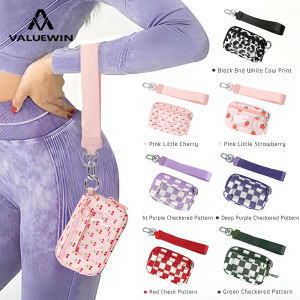 Womens card holder storage bag multi-function coin purse associated clip portable short wallet with zipper handbag high value