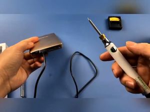 Mỏ hàn điện Voktta 5V 8W lõi gốm có thể điều chỉnh nhiệt độ kèm sạc USB tiện dụng cao cấp