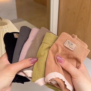 สินค้าพร้อมส่างจากไทย💥LoveIs Bra💥 (N730) กางเกงชั้นในสไตล์ yoga ผ้า COTTON เกรดพรีเมียม 🧘‍♀️💚