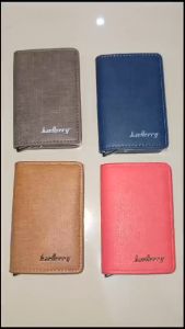 Baellerry Dompet Kartu Lontar RFID Bahan Sintetis Muat Banyak Kartu Minimalis Anti Ribet