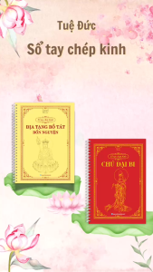 Sách - Sổ Tay Chép Kinh (in mờ gáy lò xo)