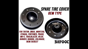MONTERO  STRADA  DMAX  MUX  FORTUNER  HILUX  RANGER NAVARA Universal Sparetire Cover Oem Type ( accessories )