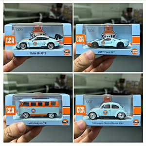 Mini CCA1:64 Alloy Car Model Bay Oil Ford Toy Display Beetle Bus Collectible Static Model Metal Toy for Ages 8 And above