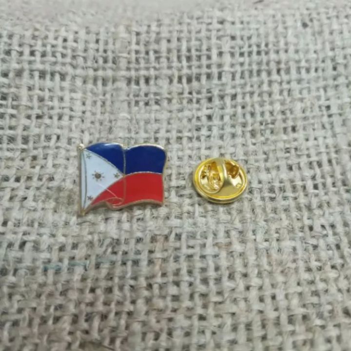 Philippine Flag Pin With Acrylic Case + Pouch 100pcs | Lazada PH