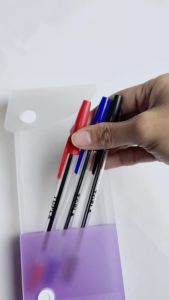 Topla Pencil Case 2879 Kotak Pensil /Tempat Alat Tulis dengan Kancing Anak SD