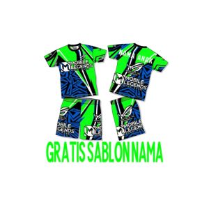 COD/ setelan baju gamers mobile legend baju anak laki laki free fire baju anak murah bisa costum