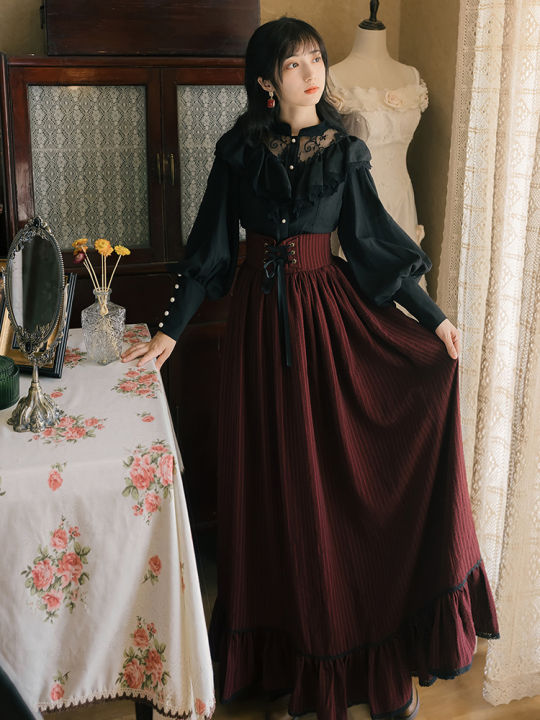 Hình ảnh Vải Lanh Dài Tóc đen Phong Cách Lolita Váy Cô Gái Tang Lễ PNG Miễn  Phí Tải Về - Lovepik