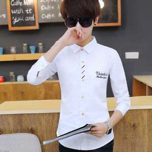 Slim Fit Youthful Denim Jacket for Men Trendy Korean Style Spring Autumn New Model Single Button Long Sleeve Casual Outerwear