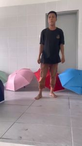 8 Bone Paraguas Rain Parasol Frame Windproof Dual-Use Sun Umbrella Folding Sunscreen UV Umbrella