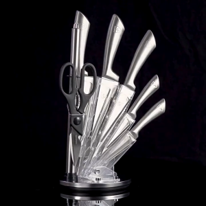 Condor-ชุดมีดสแตนเลส 8 ชิ้นพร้อมมีด 1 ชิ้นชุดเครื่องครัว