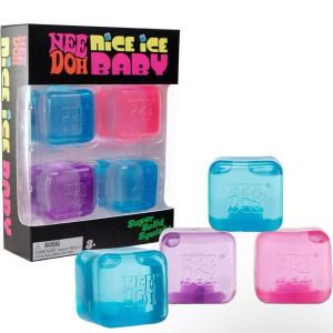 Schylling Needoh Nice Cube Sensory Toys Stress Relieving Blocks Pinching Relieving Puzzle Solving Venting Souvenir