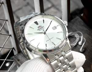 ĐỒNG HỒ NAM CHÍNH HÃNG ORIENT RA-AC0F02S10B Automatic White Dial Stainless Steel For Men