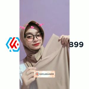 KERUDUNG BERGO SPORT//HIJAB BERGO SEKOLAH//JILBAB BERGO PET TEBAL JERSEY LEMBUT TIDAK MENERAWANG ANTI MLEYOT DAN GERAH