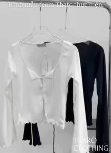 Áo Khoác Cột Dây Phối Nút - Tharo Clothing [AO00302]