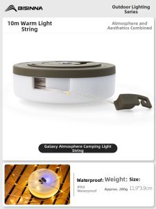 BSWOLF | Waterproof Fast Storing Outdoor Camping Light Suitable for Indoor Decor