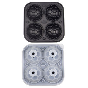 Khuôn Làm Đá Hình Quả Bóng Thể Thao Bằng Silicon Dành Cho Người Hâm Mộ World Cup Khay Làm Đá Hình Khúc Côn Cầu Phụ Kiện Nhà Bếp Hình Quả Bóng Đá Cho Đồ Uống Trong Các Bữa Tiệc