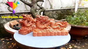 Tượng Rồng Để Taplo Xe - Tượng Phong Thủy Để Bàn - Đồ Decor Trang Trí - Quà Tặng Gỗ Lưu Niệm Ý Nghĩa Độc Đáo - Gỗ Decor - Vật Phẩm Phong Thủy Để Bàn