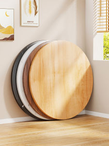 QINQI | Solid Wood Round Tabletop