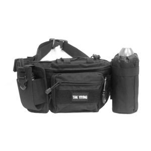 กระเป๋าคาดเอวทหาร WJTWZY สำหรับผู้ชาย กระเป๋าใส่ท่อสูบสำหรับจักรยาน กระเป๋าใส่น้ำ กระเป๋าคาดเอวสำหรับปีนเขาและติดตามการเดินทาง