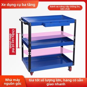TILAIEN | Xe Đẩy Điều Chỉnh Chiều Cao Để Lưu Trữ Phụ Tùng và Dụng Cụ