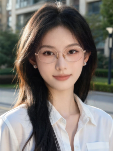 Molsion | Egg-shaped Nerdy Frames Prescription Eyeglass Frame