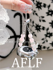 AFLF Crystal Butterfly Womens Watch Band Compatible with Apple Watch S11 iWatch S10 Beaded Applewatch S9 iWach SE3/S8/S7