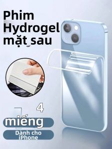 Miếng Dán Bảo Vệ Màn Hình Sau NNBILI Hydrogel Cho iPhone 16/15/Pro Max/Plus 13/14/12/11/XR Mềm Mại Trong Suốt Chống Trầy Xước Chống Bám Vân Tay