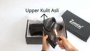 Zeintin - Sepatu Pantofel Pria & Sepatu Formal Pria Zeintin Original AJ Hitam