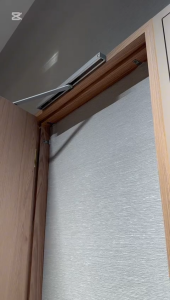 Briton Slide Arm Door Closer | Adjustable Door Closer & Stopper | Heavy Duty Hydraulic Soft Close | Premium Brand