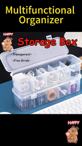 Multi Compartment Multi-purpose Dust-proof Storage Suitable for Chargersjewelry Storage Boxes