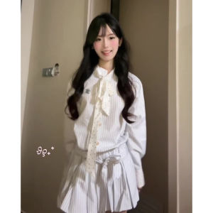 Design Sensation Color Block Striped Dress Womens Autumn New Long Sleeve Slimming Casual Shirt Dress Fashionable Casual Wear