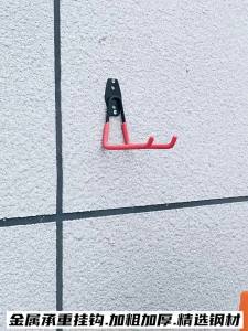 1PC Heavy Duty Metal Hook Garage Organizer Wall Mount Bicycle Hanger Hooks Wall Mount Anti-slip Storage Hook Garage Storage Tool