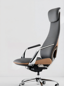Ergonomic Genuine Leather Executive Chair