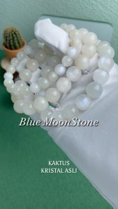 KAKTUS Kristal Asli Blue Moonstone Creamy Color Crystal Bracelet
