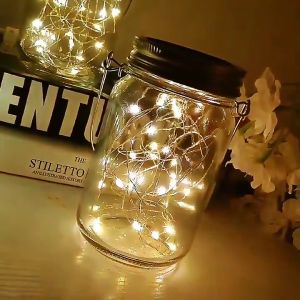 2M/3M Led String Lights Battery Operated Waterproof Copper Wire Fairy String Light for Wedding Christmas Home Decoration