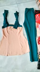 SÉT BỘ THUN CÁT HÀN PHÔI NƠ DỄ THƯƠNG.TCH01