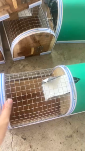 Bẫy Chuột Thông Minh Lồng Bẫy Chuột Thông Minh bẫy chuột Dễ Dàng Bắt Chuột To và Chuột Nhỏ kích thước 18x20x40cm